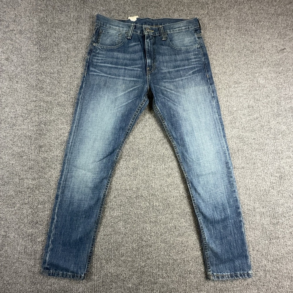 Levis 520 Jeans Mens 31x30 Blue Relaxed Fit Tapered Leg Medium Wash Denim Pants